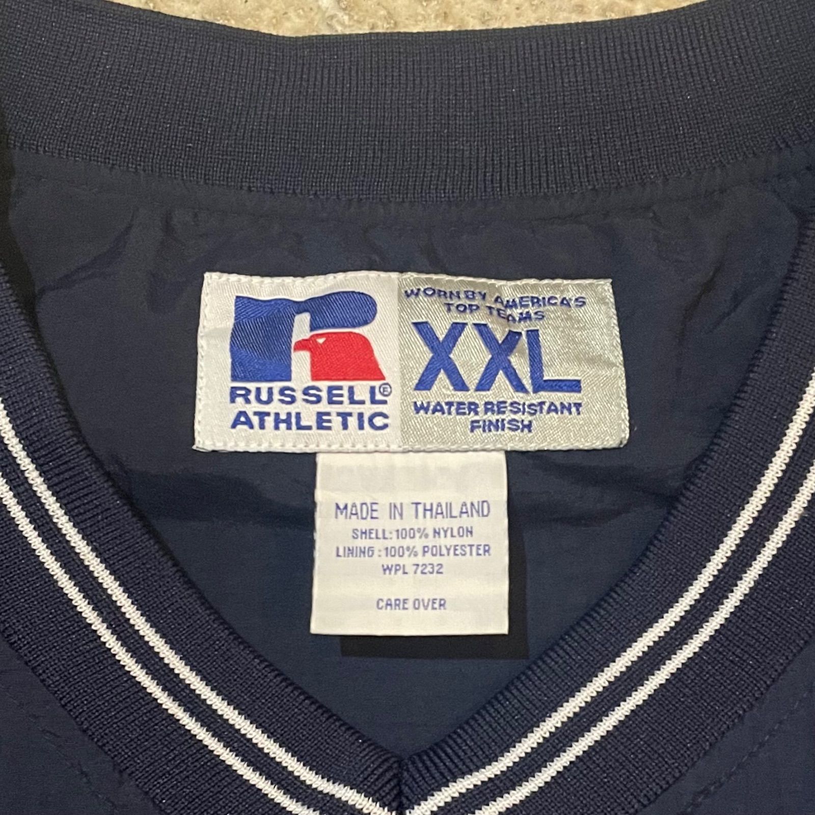 90s RUSSEL athletic ラッセル ナイロンジャケット プルオーバー