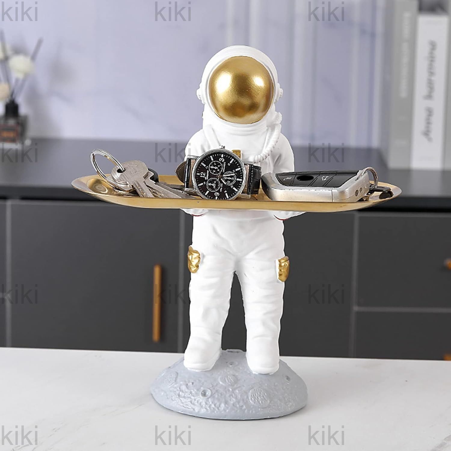 新品未使用新品未使用インテリア雑貨 宇宙飛行士 小物入れ インテリア小物 インテリア 置物 オブジェ 可愛い かわいい 収納 雑貨 おもし
