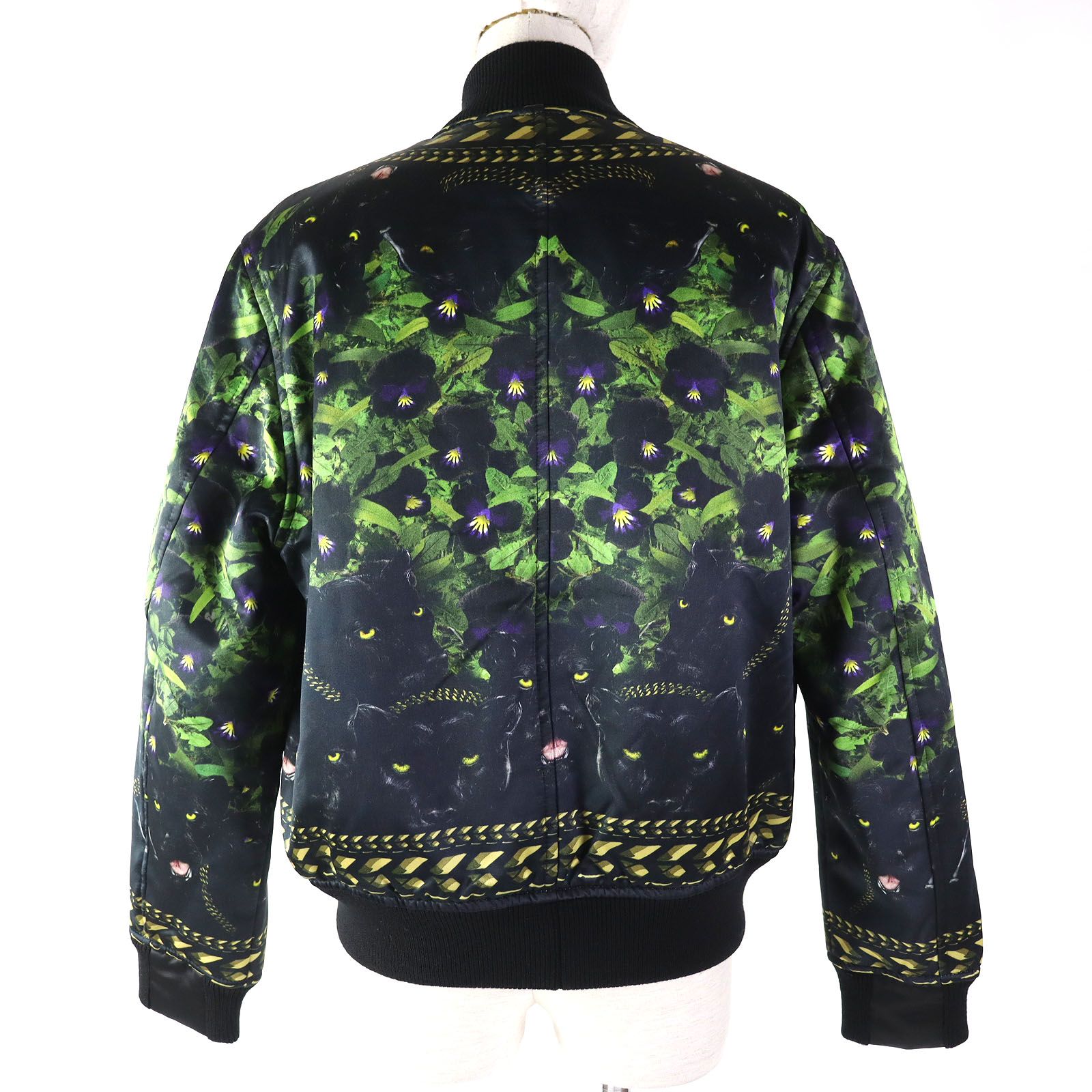 GIVENCHY ジバンシー ジャケット 花柄刺繍 グレー 40 GIVENCHY ジバンシー ジバンシィ ジャケット 花柄刺繍 グレー 40