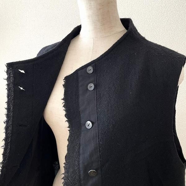 センソユニコ　慈雨ベスト センソユニコ 慈雨 ベスト ジレ 黒 サイズ40 楽天市場】センソユニコ