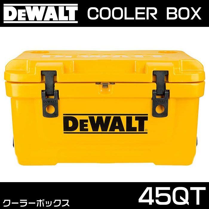 DEWALT デウォルト45QTクーラーボックス 小型 釣り 冷温庫 クーラーbox 最強保冷力 クーラーバッグ 保冷バッグ キャンプクーラーボックス  アイスボックス 保冷ボックス 部活 BBQ バーベキュー スポーツ 運動会 海水浴【送料無料】 - メルカリ