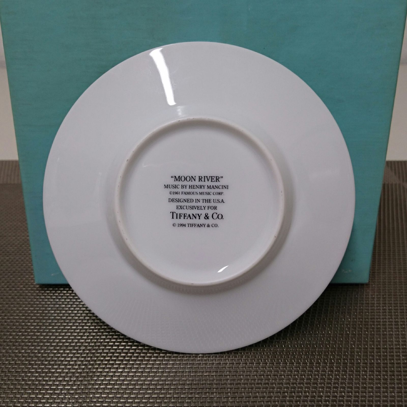 ティファニー ムーンリバー MOON RIVER カップ&ソーサー 元箱あり 中古 