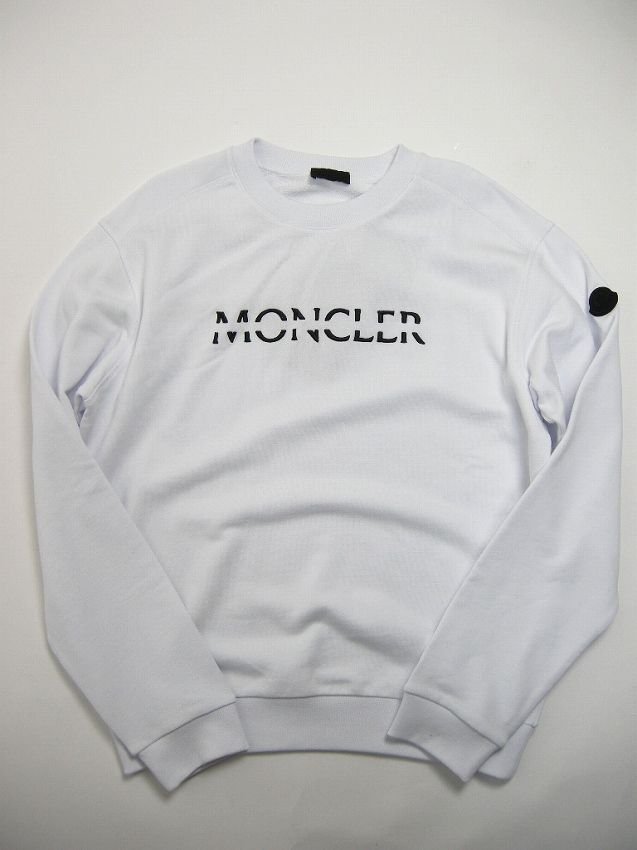 Lサイズ MONCLER モンクレール ロゴ スウェットシャツ - トップス