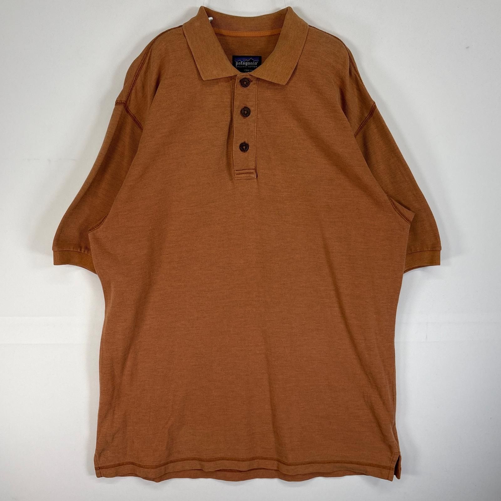 90s Patagonia レノシャツ ポロシャツ L 90s Patagonia ポロシャツ レア 名作 廃盤 - メルカリ