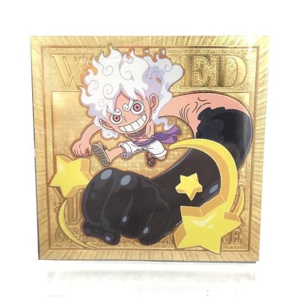 バンダイ ワンピース大海賊シールウエハースLOG.12 世界を救う男 モンキー D ルフィ 裏面 モンキー D ルフィ USGR SW12-01 6