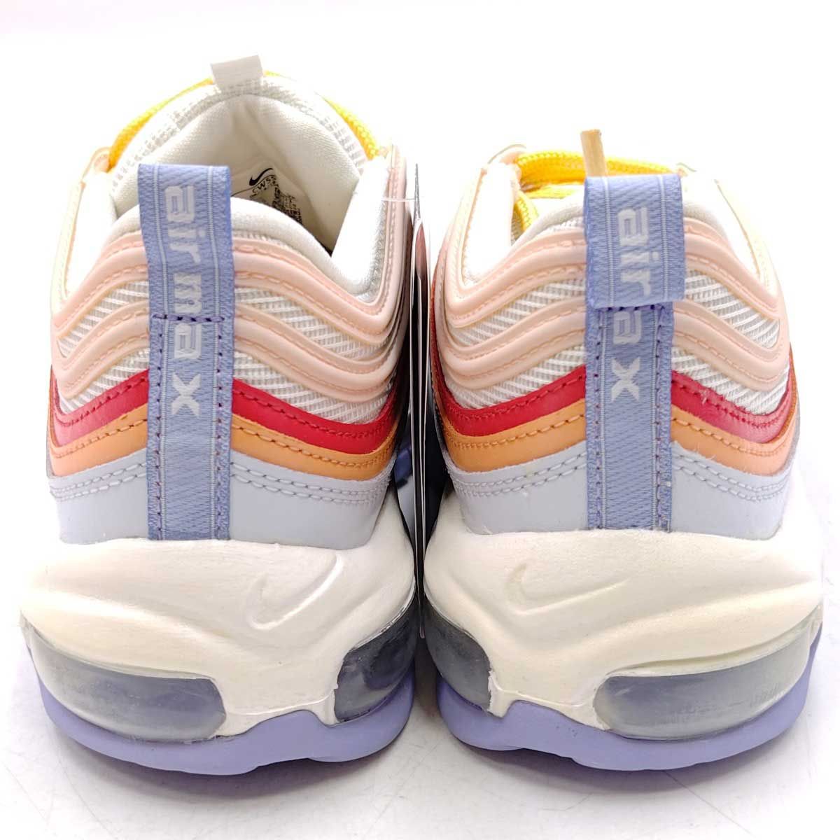 【未使用】ナイキ W AIR MAX 97 ウィメンズ エア マックス 24cm GREY/LIGHT THISTLE-WHITE CW5588 001 レディース NIKE NIKE W AIR MAX 97 FOOTBALL GREY/LIGHT THISTLE-WHITE 20SU-I（ナイキ