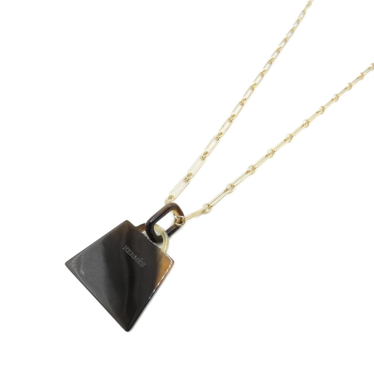 エルメス アミュレット ケリー フュージョン GM 057119FD ネックレス 