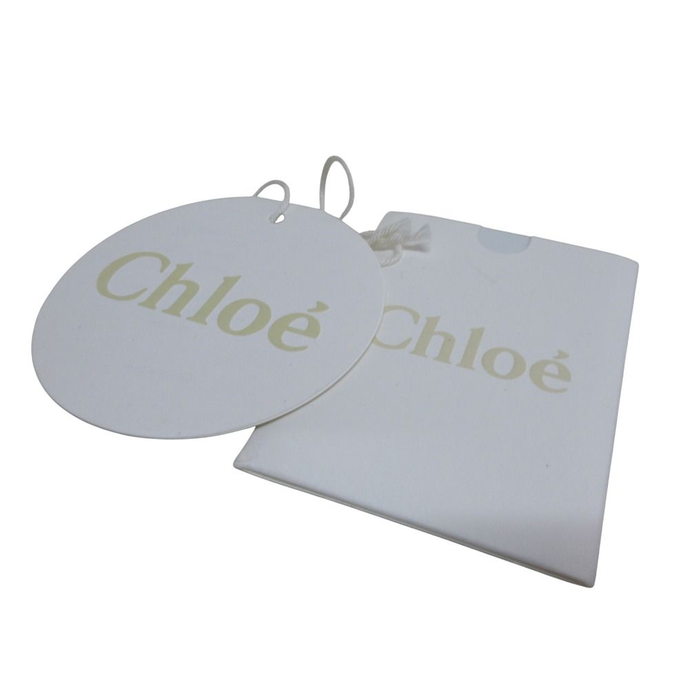 良品 Chloe クロエ ハーレー ロゴ キャンバス レザー 2way