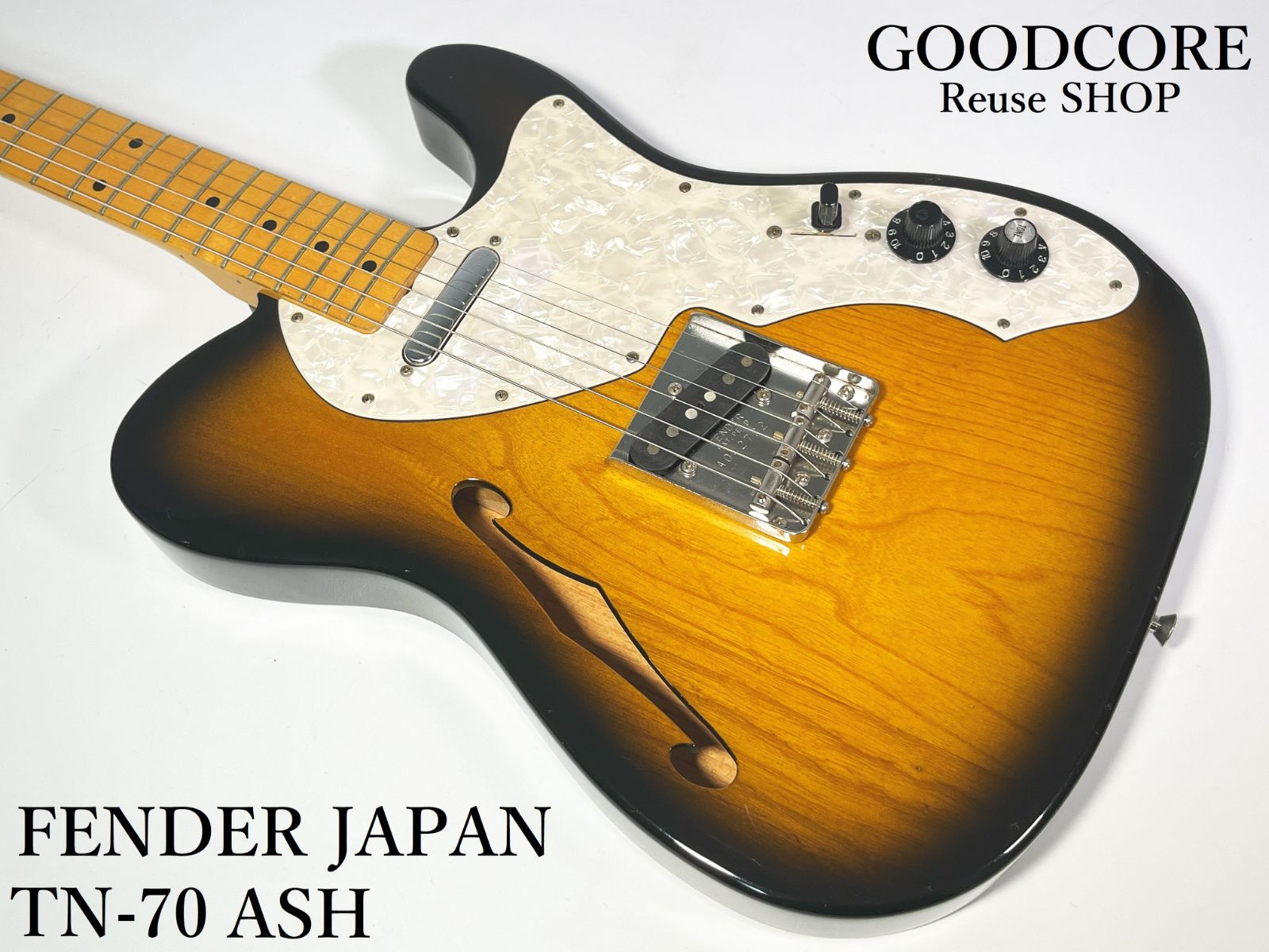 Fender Japan フェンダー ジャパン TN70 TN-70 ASH 2004年～2006年製 シンライン テレキャスター エレキギター