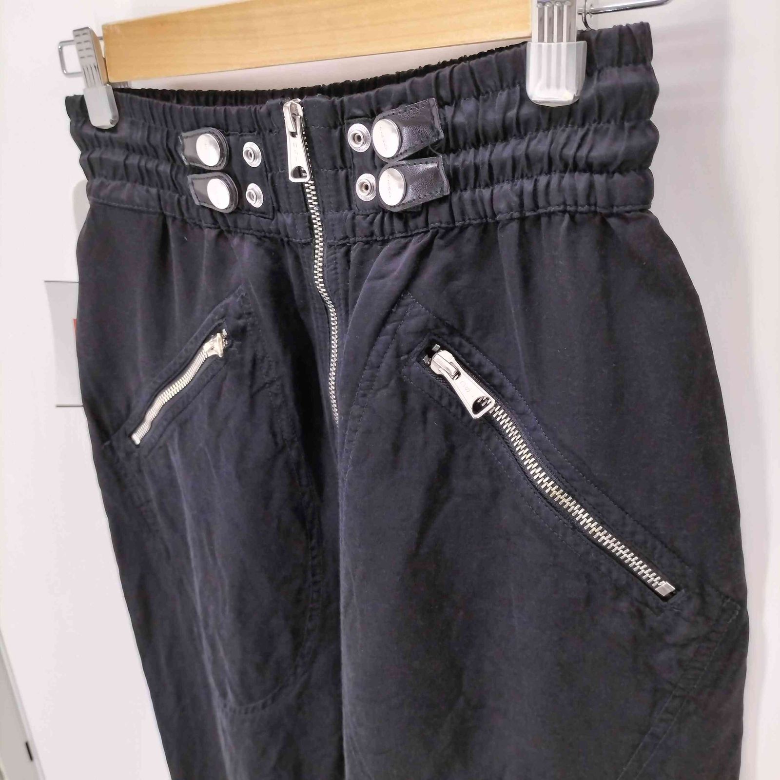 P-AUCUBA ジップデザインパンツ