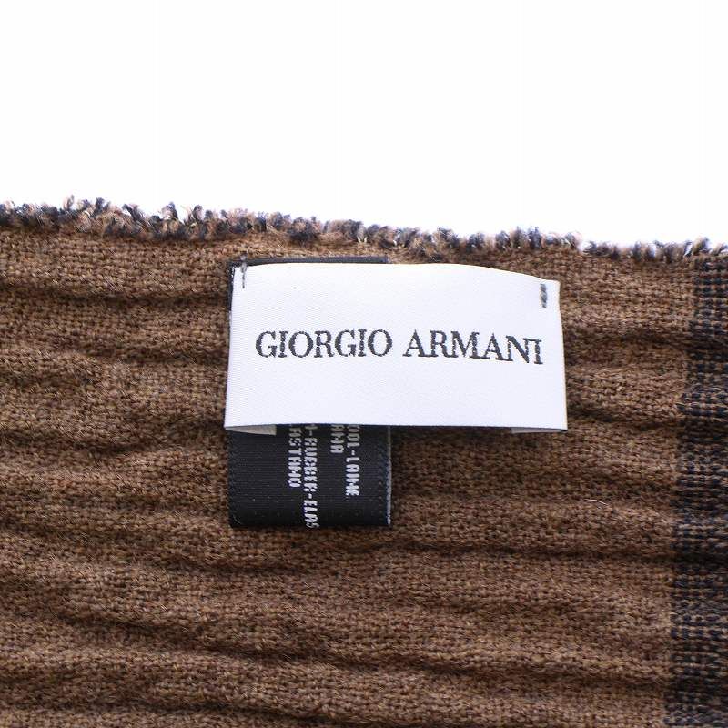 Giorgio Armani　 GAロゴストール 239876-028.jpg