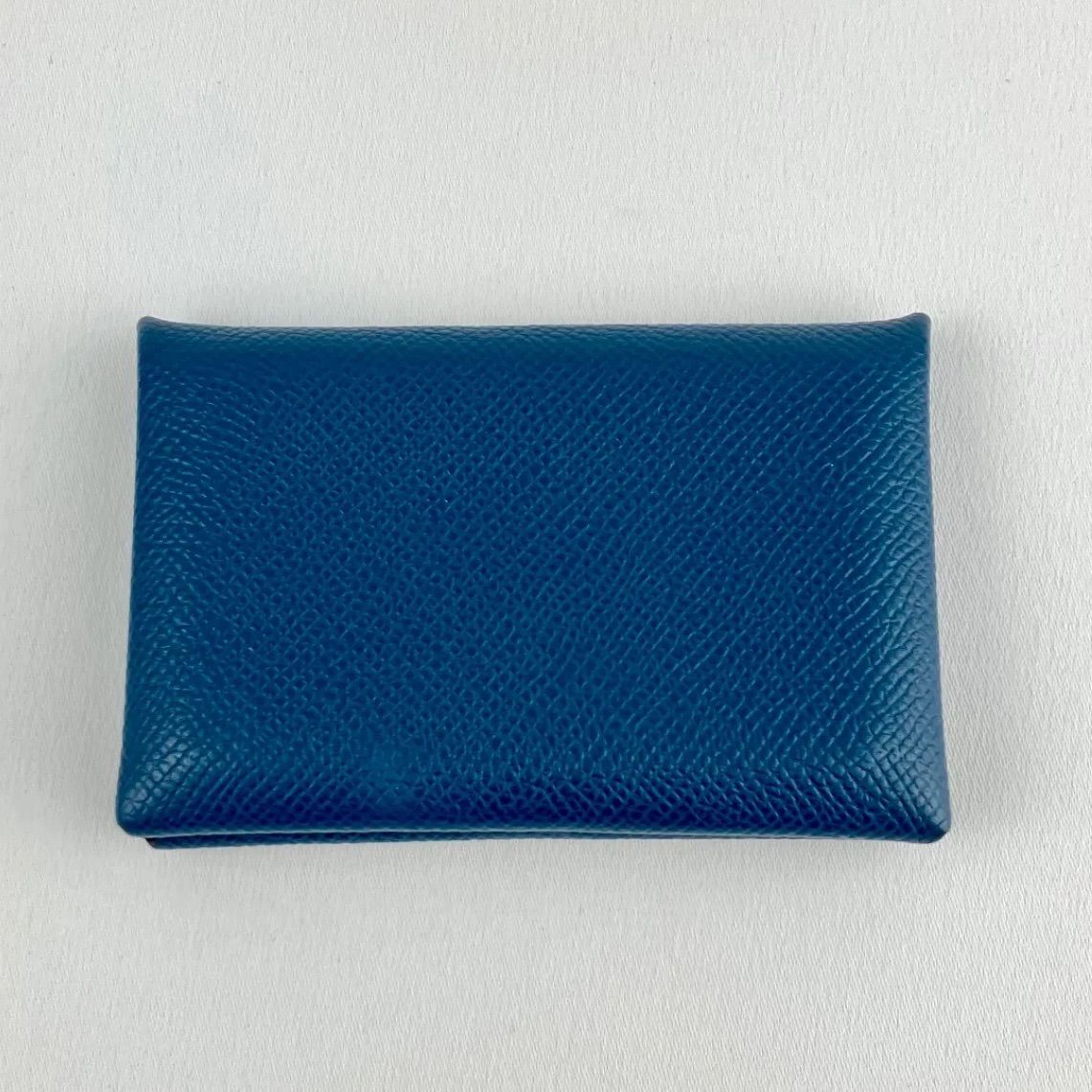 レア【未使用レベル】 HERMES エルメス カルヴィ 名刺入れ カード 