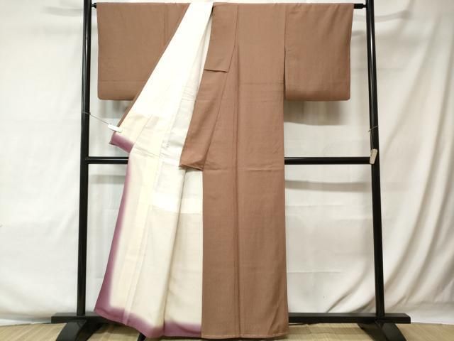 平和屋着物■上質な小紋　唐辛子　逸品　未使用　DAAI0557fe 平和屋着物▽上質な小紋 単衣 花間道 正絹 逸品 DAAS0557az 着物 平和