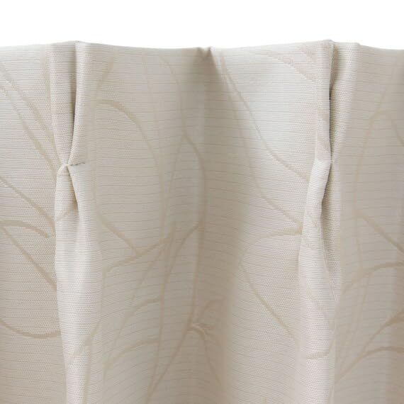 7325334 NITORI アイボリー 2枚入り 100X178cm リラ カーテン 遮音 遮