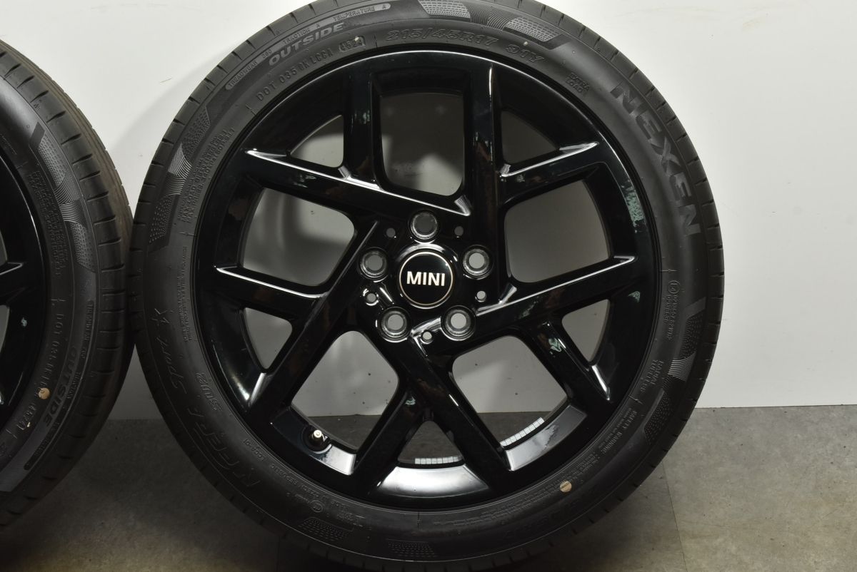 2024年製 新車外し】MINI ミニ F65 クーパー JCW 純正 17in 7J +47 215