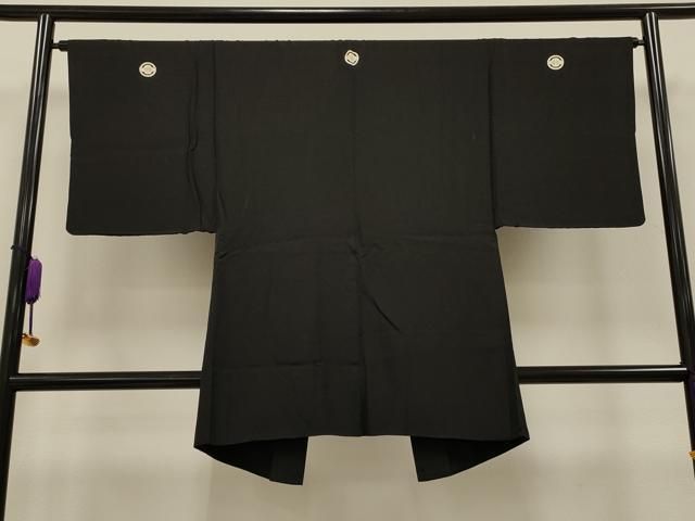長羽織 黒紋付き