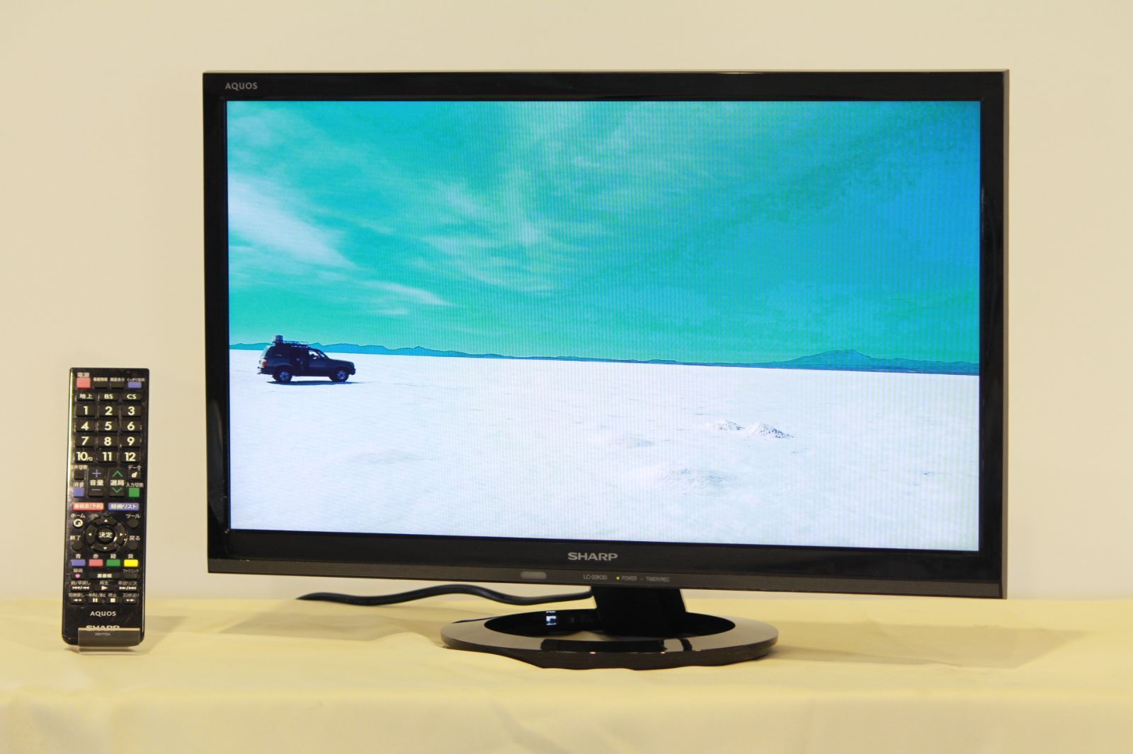 中古】液晶テレビ 22インチ シャープ アクオス LC-22K30 フルHD （№TSH