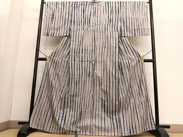 平和屋着物○本場大島紬 よろけ縞 正絹 逸品 BAAT3177hv - メルカリ 