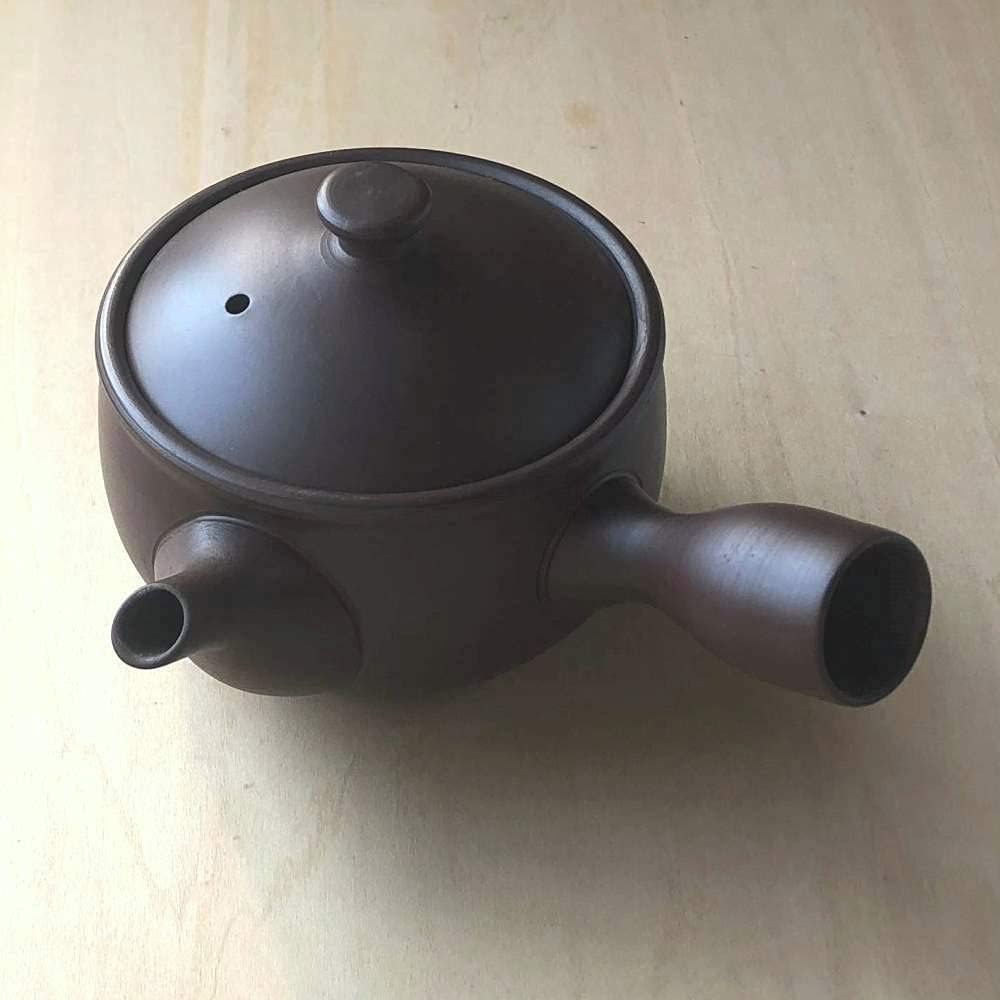 新品 四日市 萬古焼 急須 e074 紫泥 230cc - メルカリ