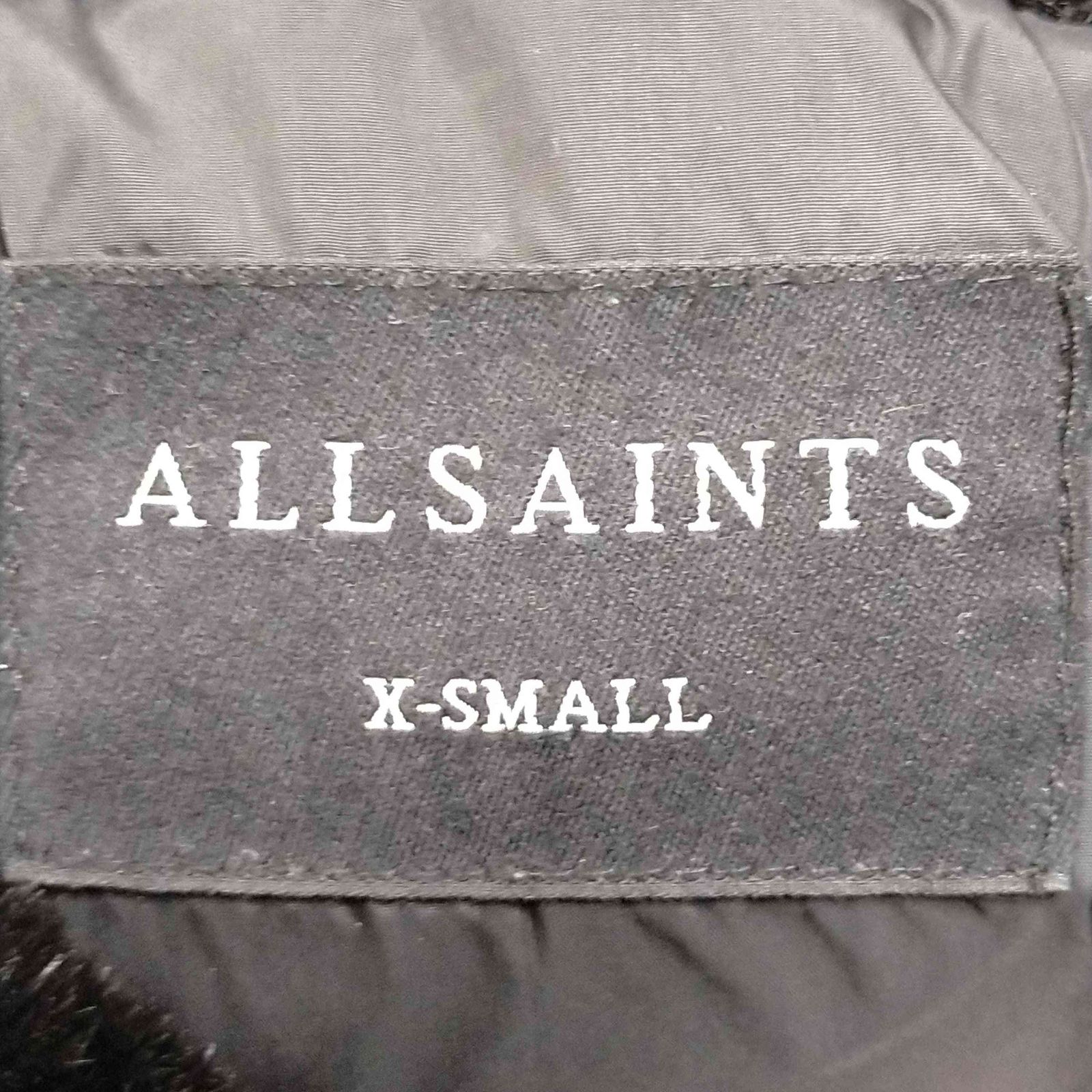 オールセインツ ALLSAINTS ファー ダウン ジャケット メンズ XS - メルカリ