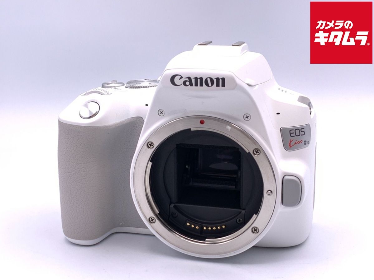 【美品】 Canon EOS Kiss X10 ホワイト デジタル一眼カメ Amazon | Canon デジタル一眼レフカメラ EOS Kiss X10 標準