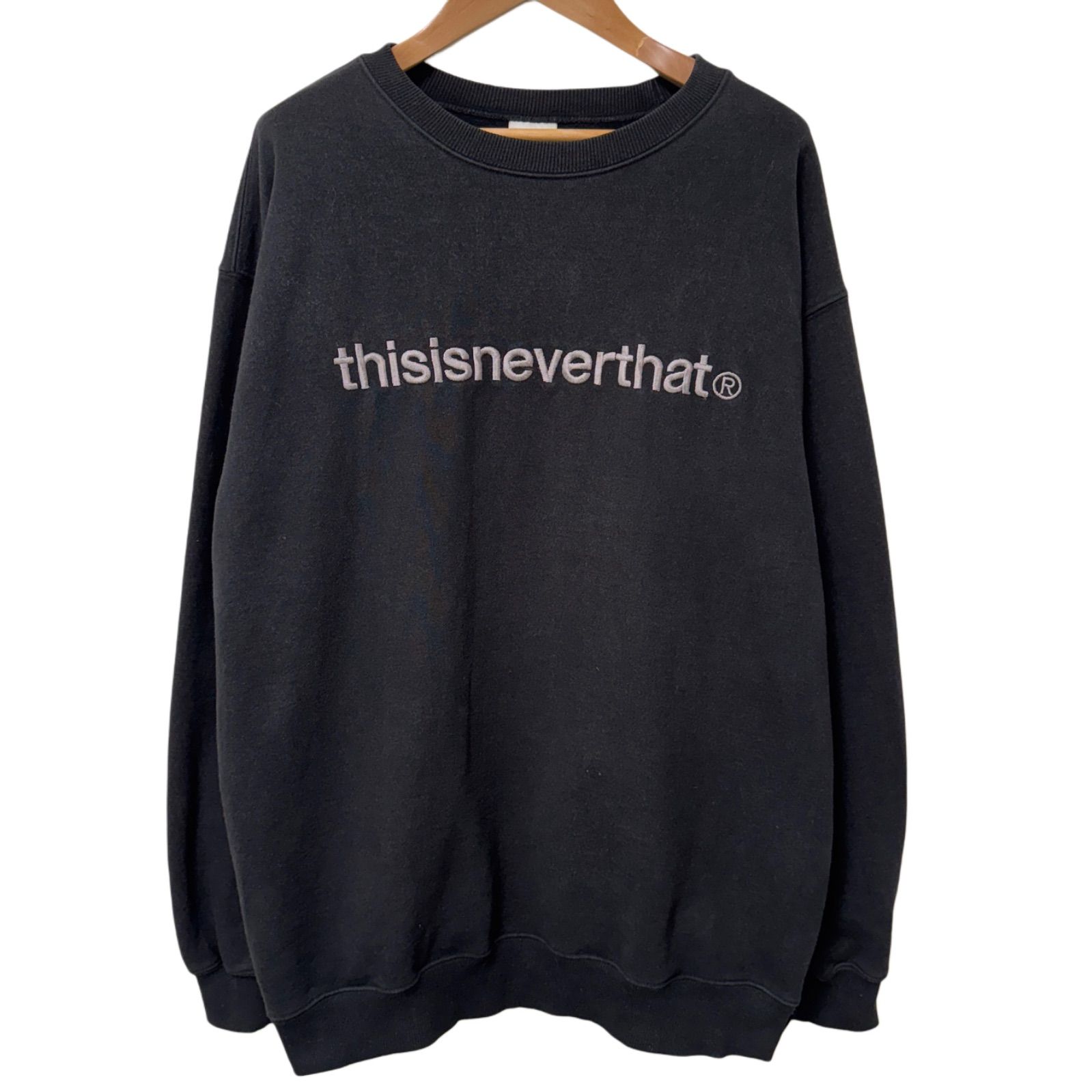 thisisneverthat ネバザスウェット刺繍ロゴ人気カラー