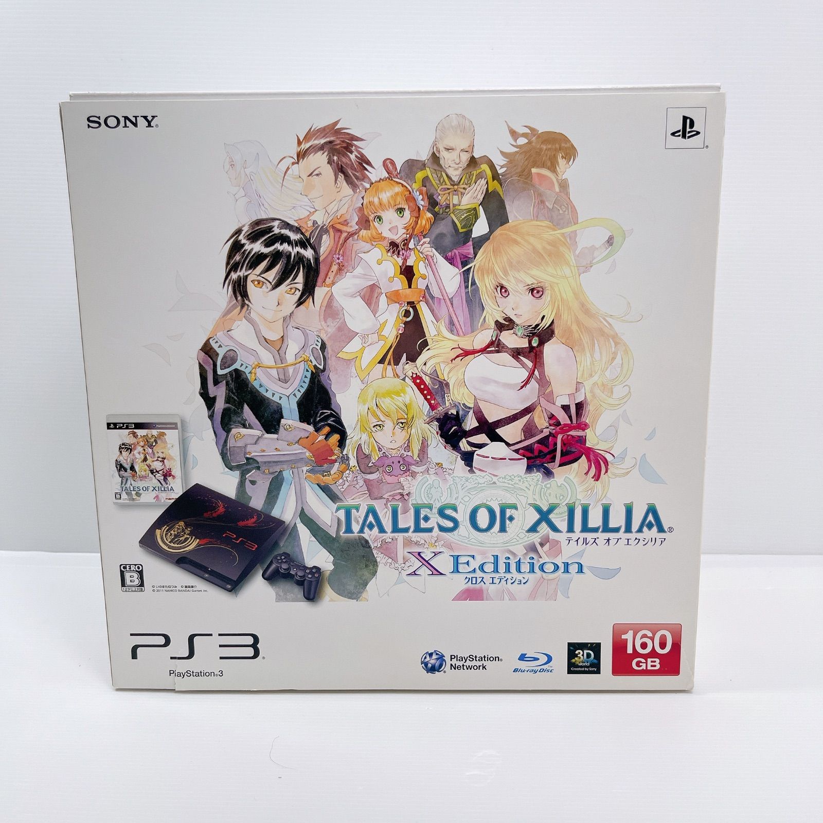 PS3ハード　プレイステーション3本体 テイルズ・オブ・エクシリア PlayStation3 テイルズ オブ エクシリア X Edition (同梱版