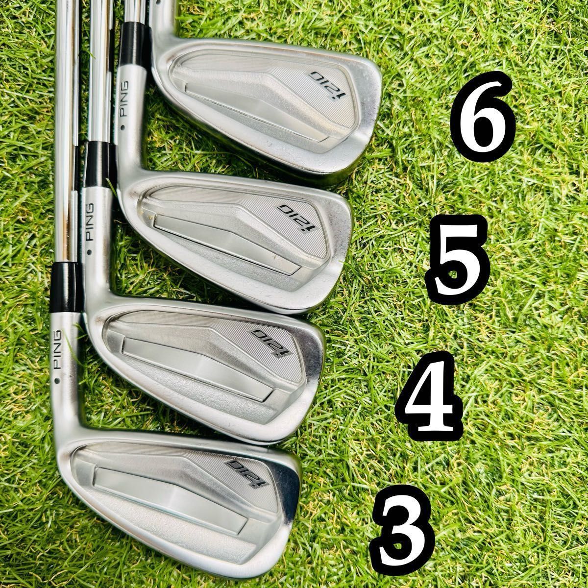 【良品】豪華9本 ピン i210 黒ドット メンズアイアンセット スチール S 良品】豪華9本 ピン i210 黒ドット メンズアイアンセット スチール S