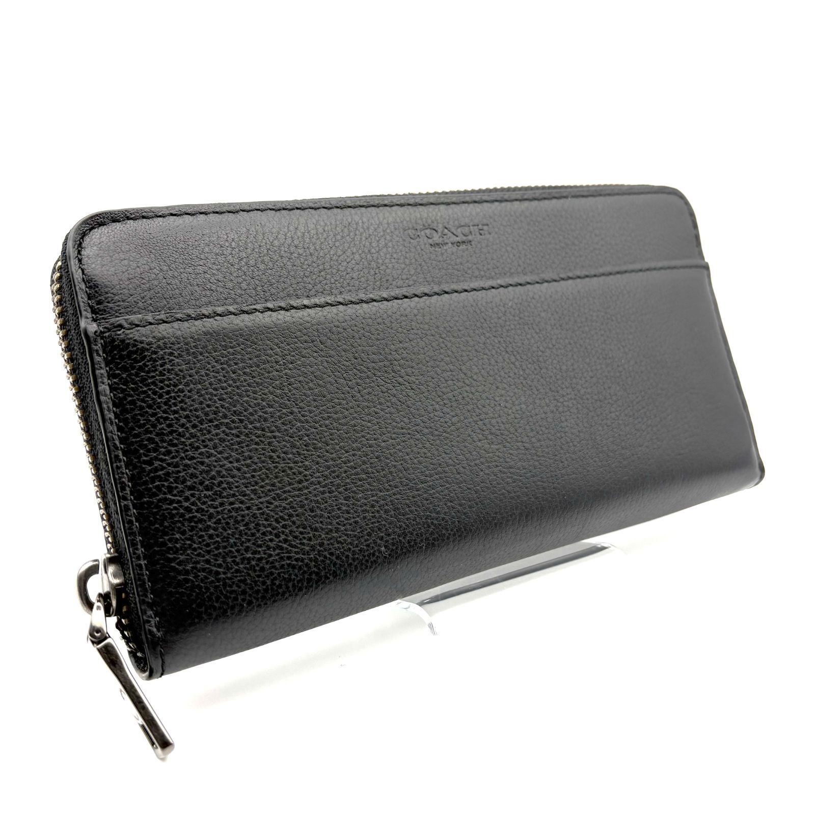 箱付／タグ付／未使用 】COACH コーチ ラウンドファスナー ロング  