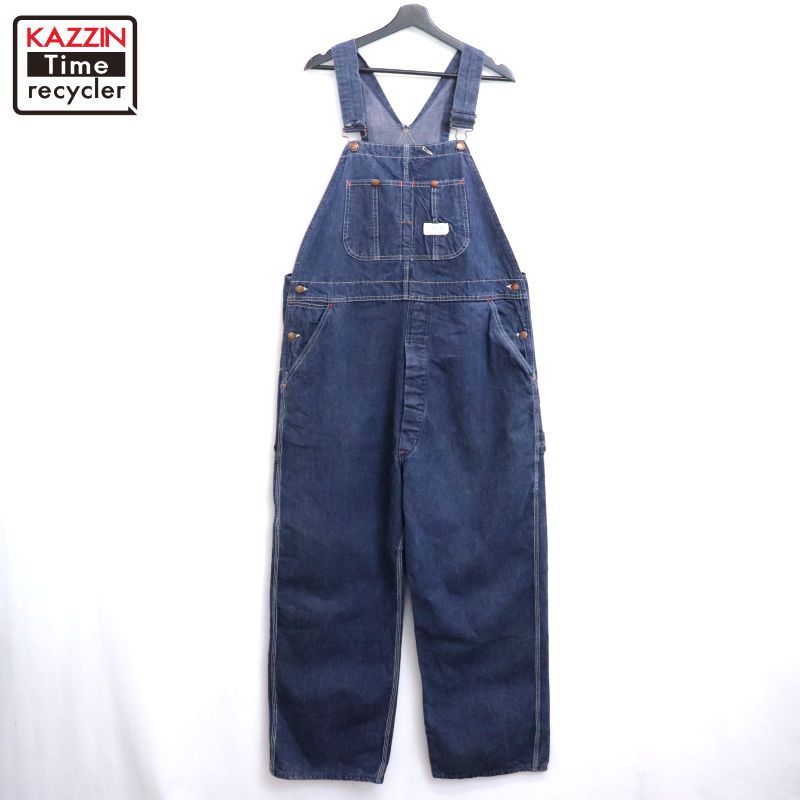 60s vintage MontgomeryWard POWR HOUSE デニム オーバーオール メンズ