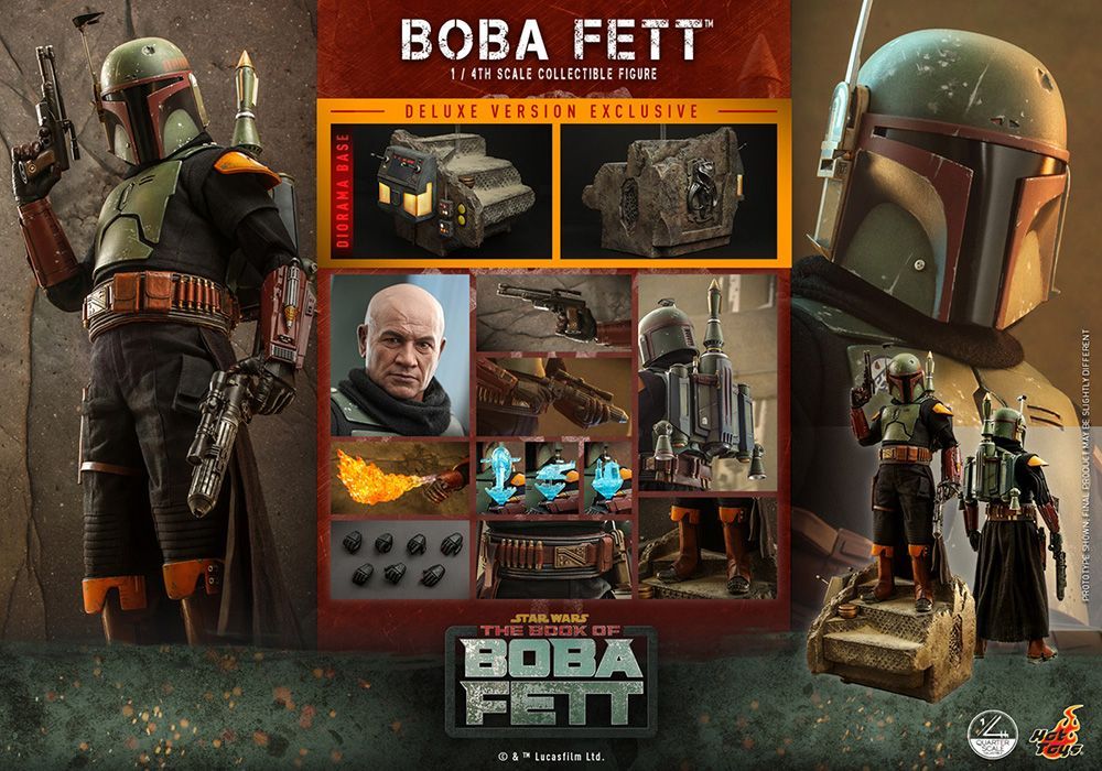 ホットトイズ クオーター・スケール ボバ・フェット/The Book of Boba