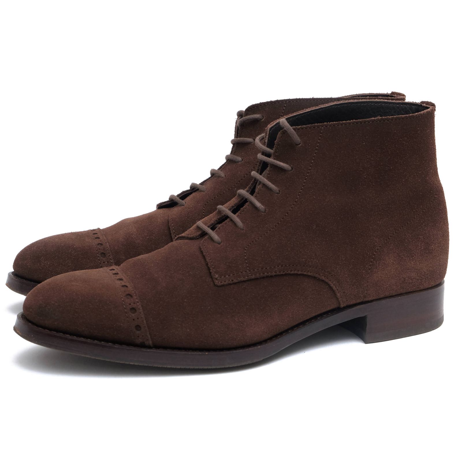 ブラウンレザー レースアップブーツ UNITED ARROWS. ユナイテッド 