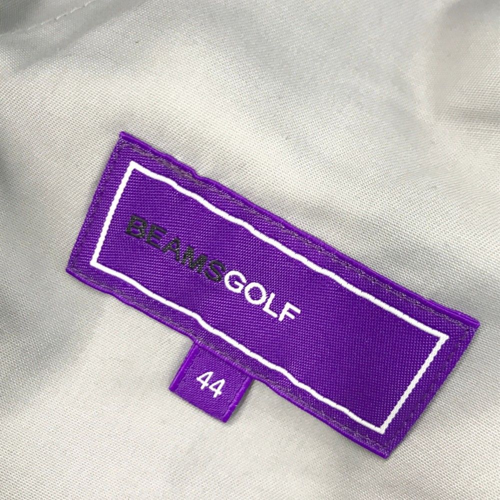 サイズ：44 BEAMS GOLF ビームスゴルフ パープルレーベル ロングパンツ  グレー系 [240101446086] ゴルフウェア メンズ ストスト サイズ：44 BEAMS GOLF ビームスゴルフ パープルレーベル ロング
