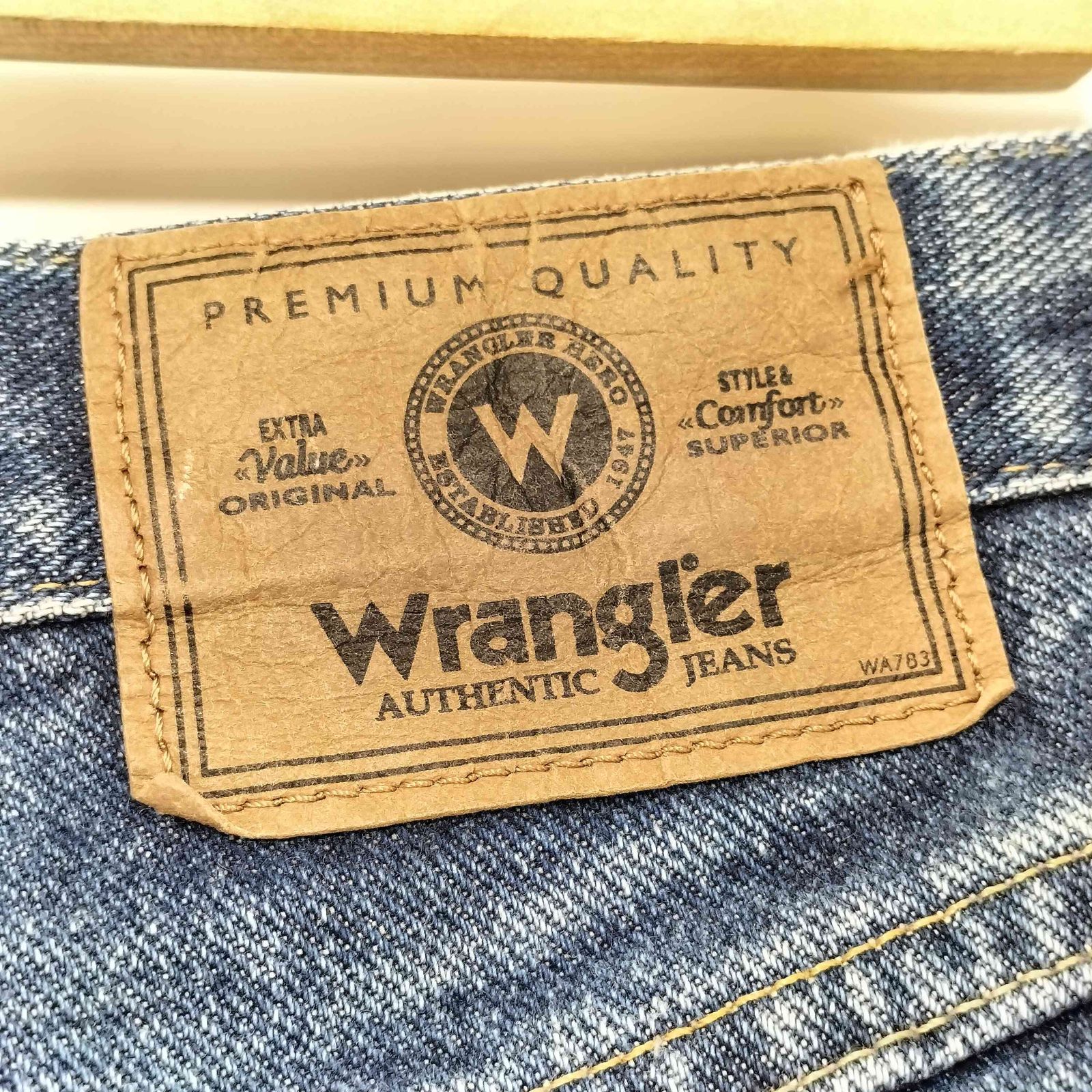 ラングラー Wrangler PREMIUM QUALITY ジップフライバギーデニム メンズ W33×32 - メルカリ