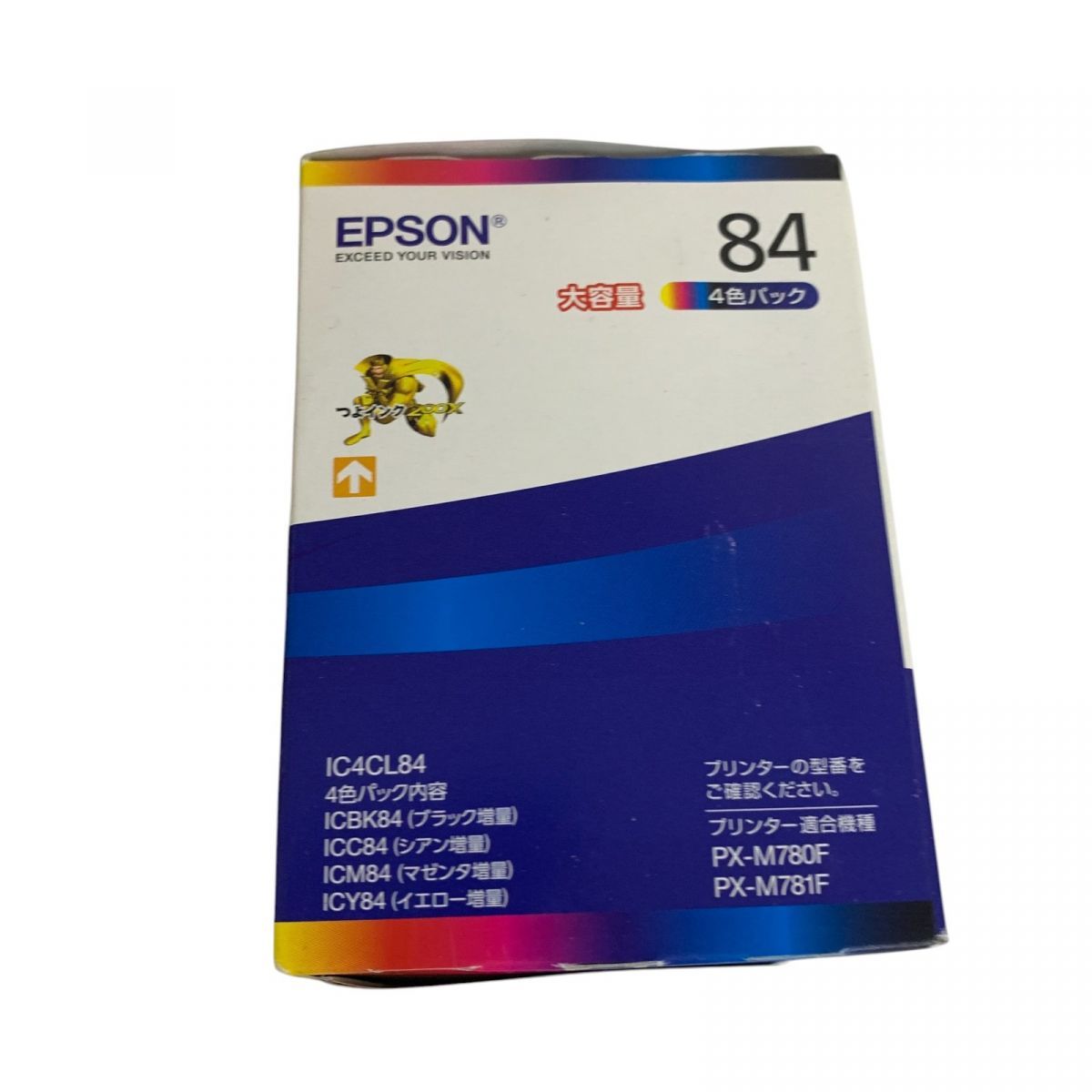 EPSON IC4CL84 インクカートリッジ マゼンタなし 虫めがね EPSON IC4CL84 インクカートリッジ マゼンタなし 虫めがね EPSON