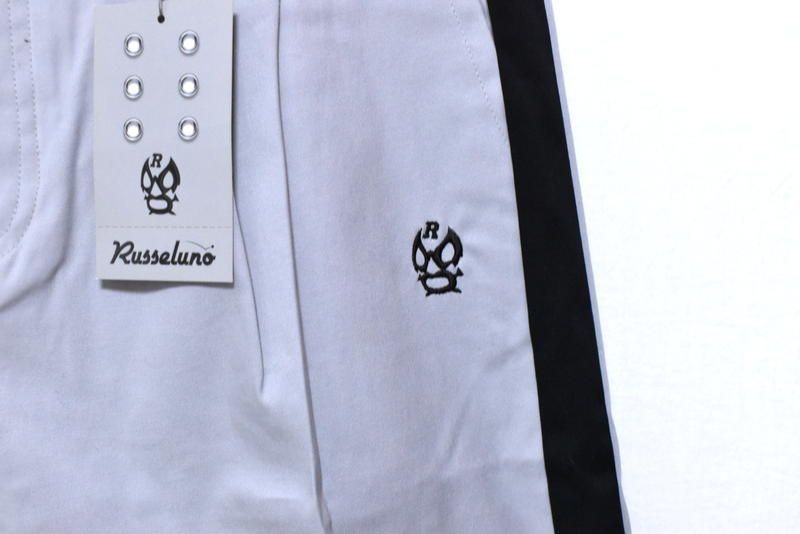 ラッセルノ ゴルフ ブランドロゴ ストレッチ ロングパンツ グレー L 5 ラッセルノ ゴルフ ブランドロゴ ストレッチ ロングパンツ グレー L 5