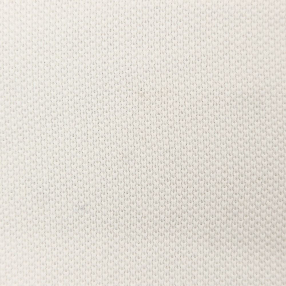 中古】モンクレール MONCLER コットン 鹿の子 半袖ポロシャツ ホワイト  