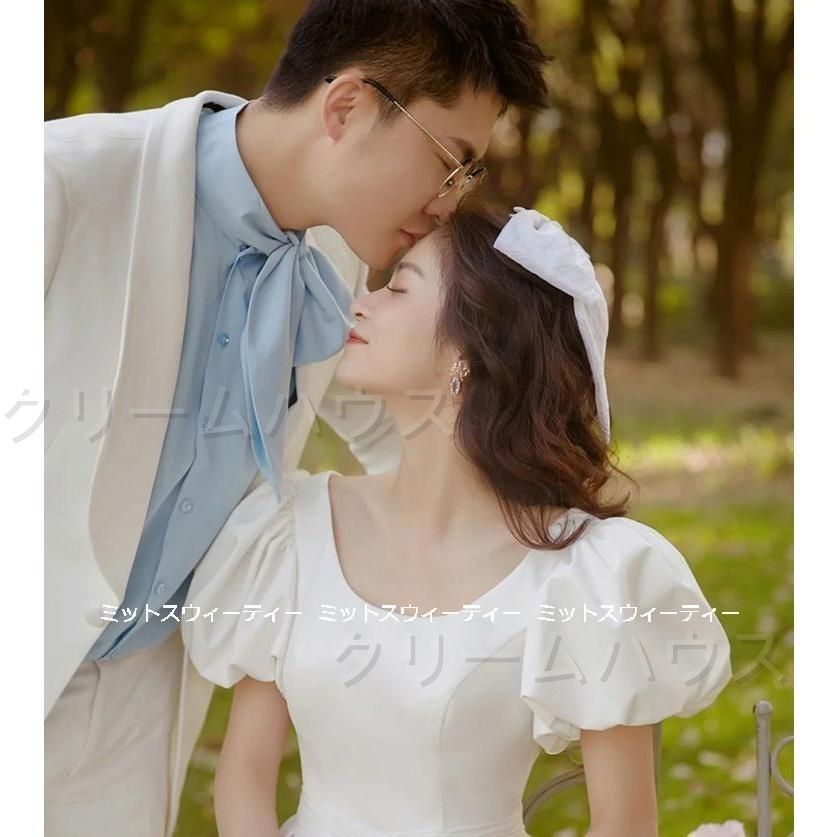 パフスリーブ 前撮り