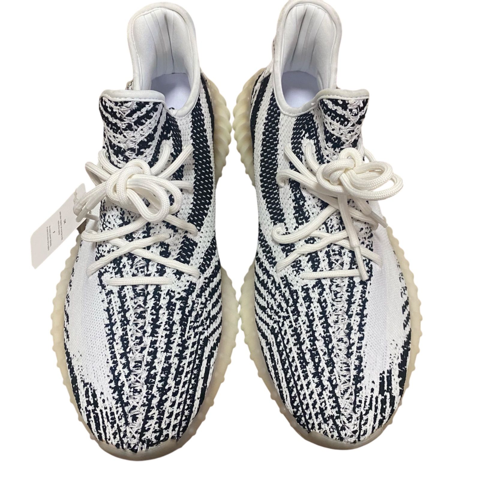 新品未使用】adidas originals YEEZY Boost 350 V2 Zebra アディダスオリジナルス イージーブースト350V2  ゼブラ 27.5cm スニーカー カニエウエスト - メルカリ