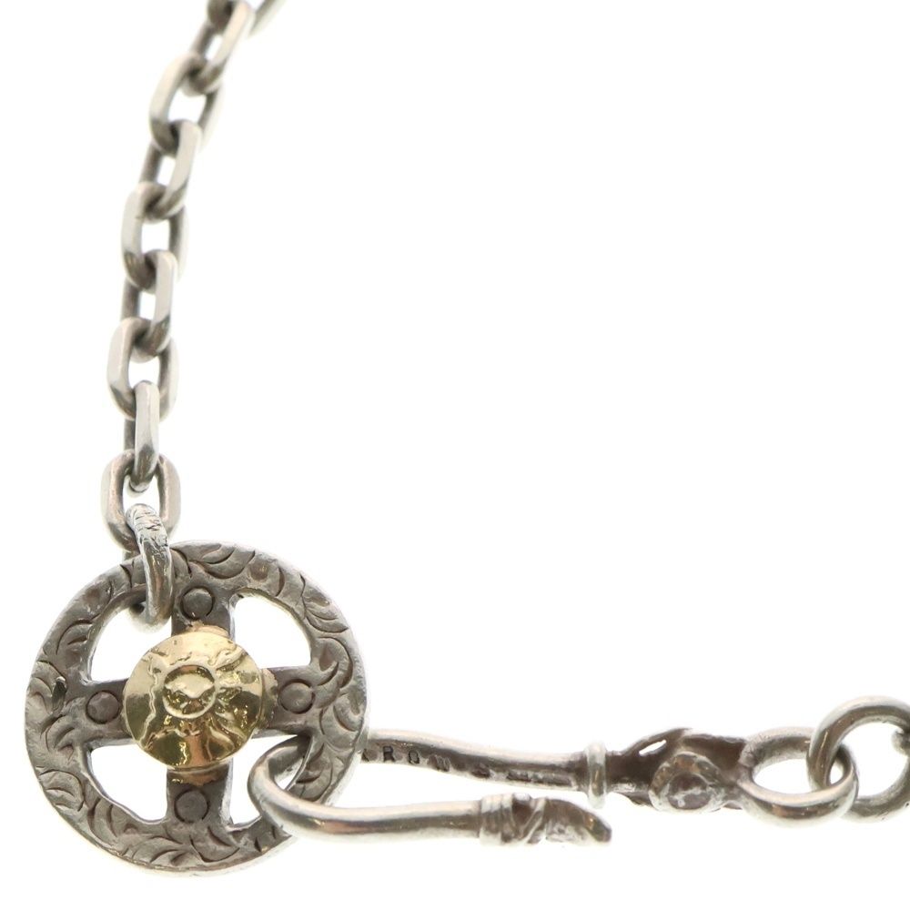 ファーストアローズ　K18付メディスンホイール付きチェーン(S) 60cm 楽天市場】ポイント2倍!!ファーストアローズ K18付メディスン