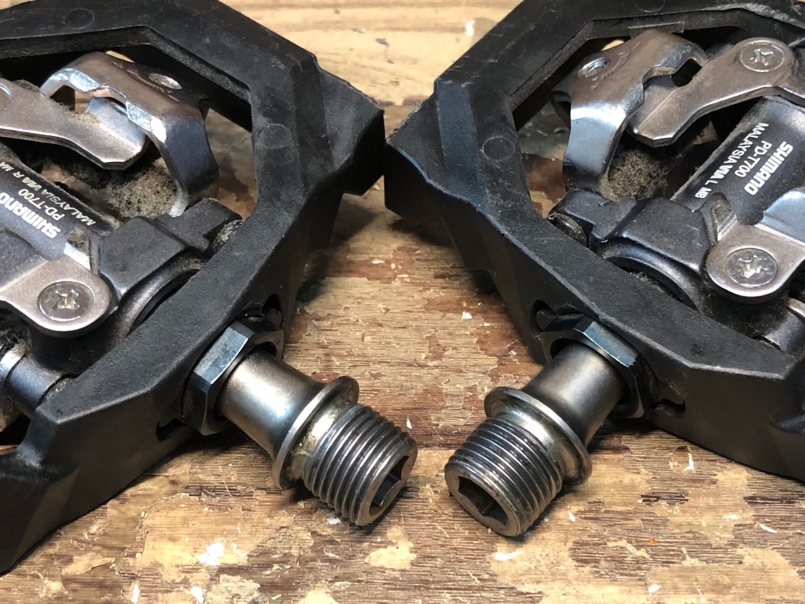 送料込　シマノ　SHIMANO　PD-T700　ビンディングペダル　SPD シマノ SHIMANO SPDペダル PD-ME700 ビンディングペダル 〇