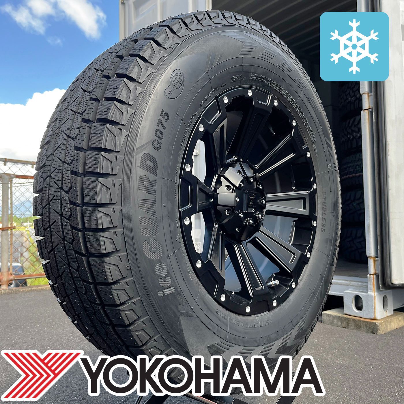 LX600 OFFROAD EXECUTIVE スタッドレスタイヤ ヨコハマ アイスガード 
