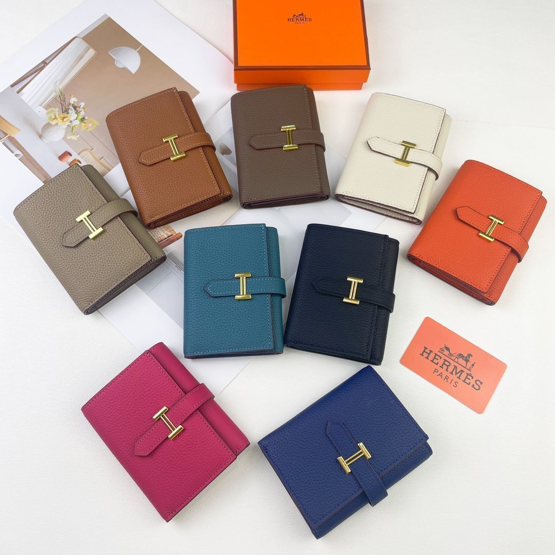 今日特価】Hermes Bearn ウォレット, Epsomレザー ミニ財布