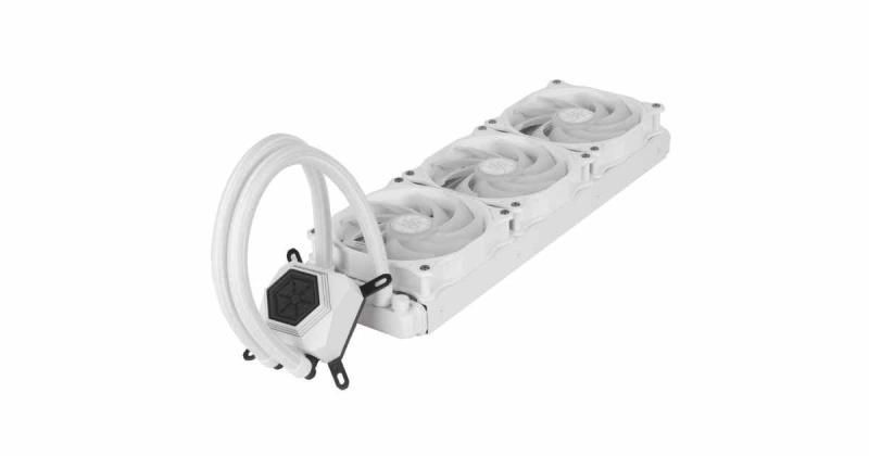 Amazon | SilverStone RGB水冷クーラー 虹色12cmファンX3 SST