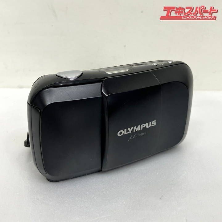 OLYMPUS μ ブラック（初代） C6682】OLYMPUS オリンパス mju II 初代
