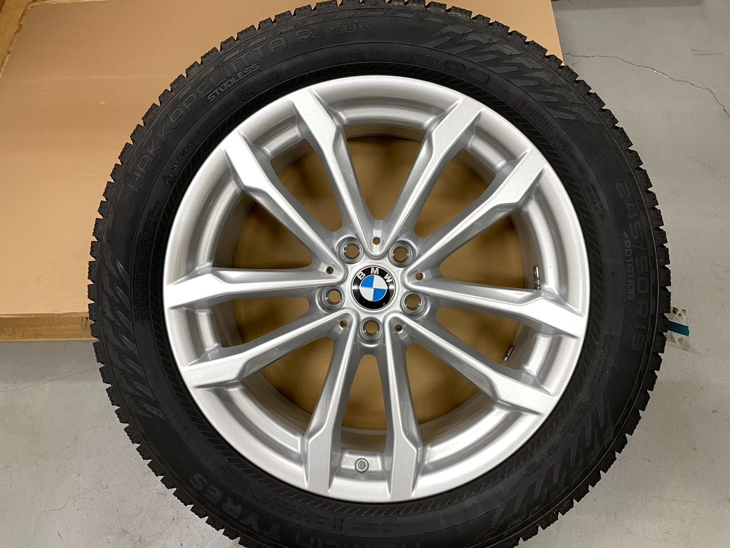 BMW純正スタッドレス 218d ホイールセット BMW純正 X3/X4