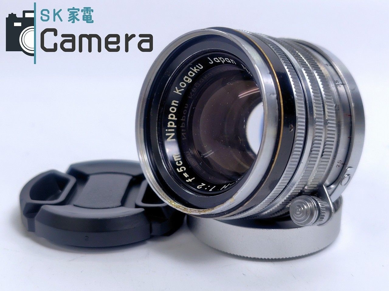 Nikon - 【中古】 Nikon NIKKOR-H 5cm F2 L39 黒帯 ニコン 絞不良 中古】 Nikon NIKKOR-H 5cm F2 L39 黒帯 ニコン 絞不良 - メルカリ