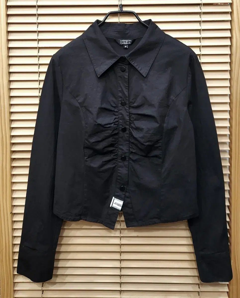 エゴイスト シャーリング クロップド シャツブラウス 66