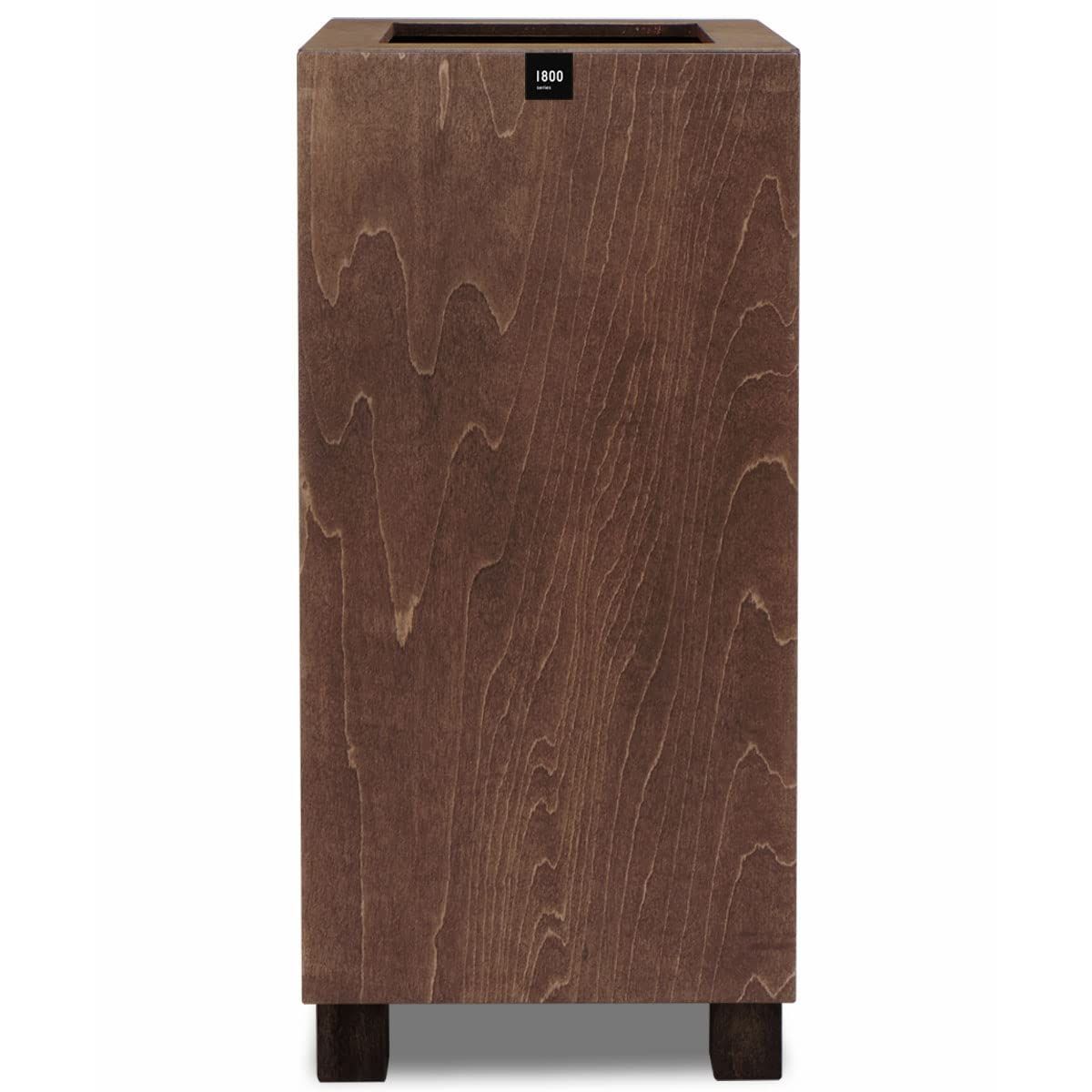 数量 屑入れ インテリア 木製 くず入れ ゴミ箱 四角 ごみ箱 フタ付き 北欧 BR ブラウン オスモカラー 1840 9L L 手塗り サイズ TOROCCOmade 日本製 ダストボックス スタジオトロッコ