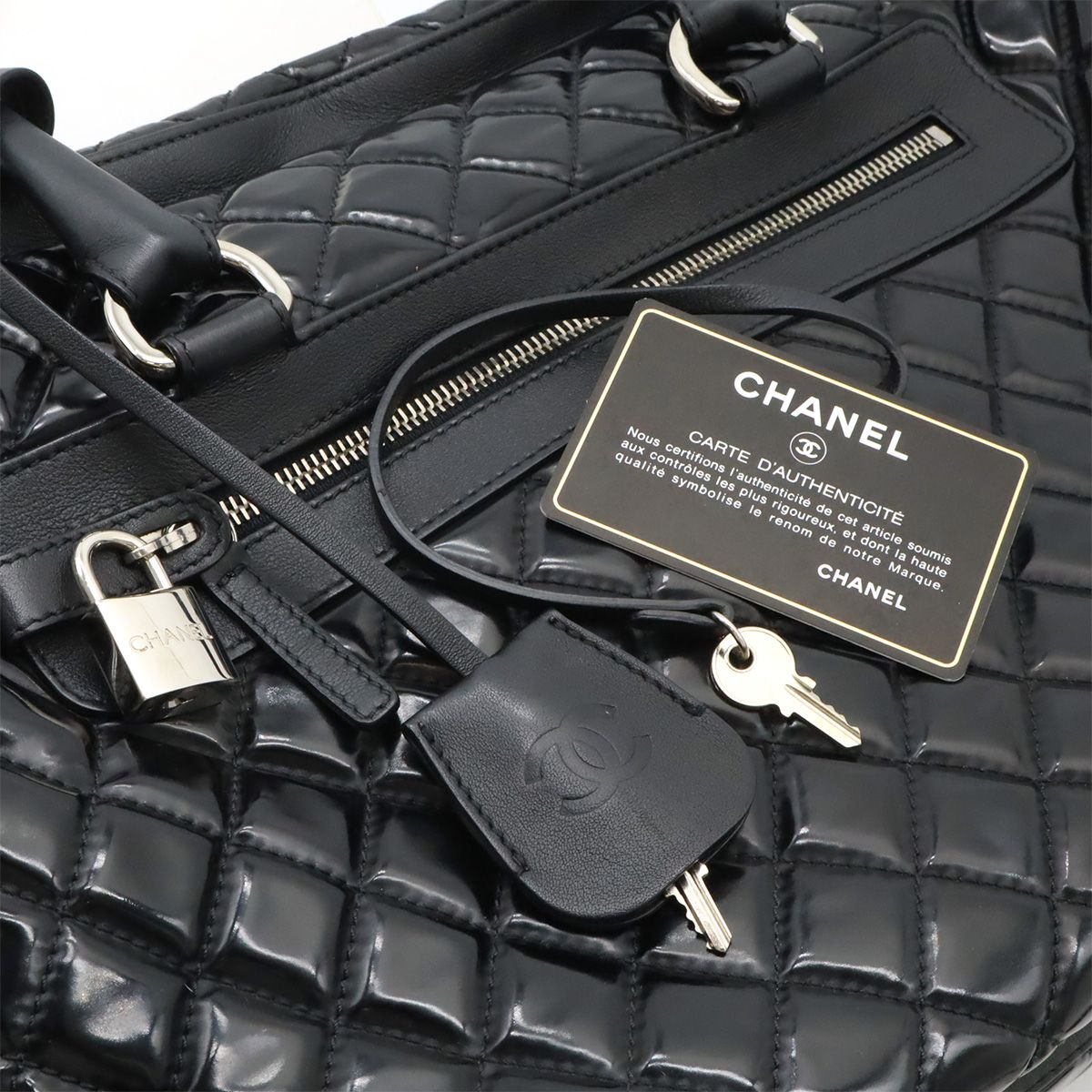 CHANEL シャネル マトラッセ ハンドバッグ ボストンバッグ